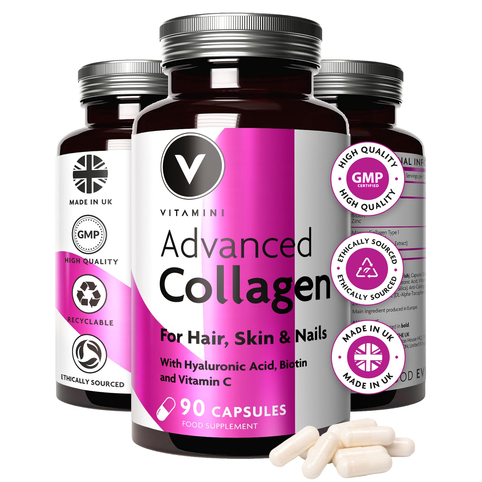 Advanced Collagen for Hair, Skin & Nails